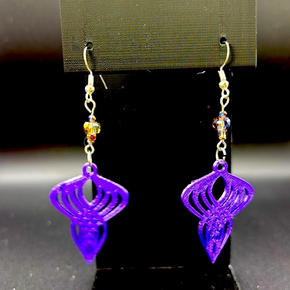 Geometric Earrings - Picture 5 of 7
